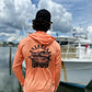 Silver King UV Long Sleeve w/ Hood - Peach
